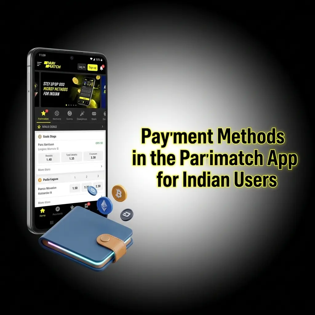 Parimatch app payment methods for Indian users including UPI, PhonePe, Google Pay, crypto, and Net Banking