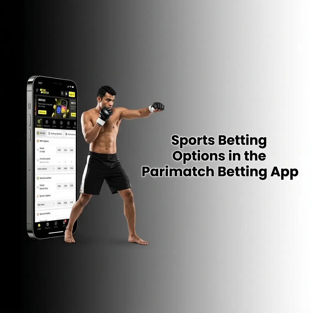 Parimatch betting app sports options including cricket, football, kabaddi, and eSports with LIVE and LINE betting modes